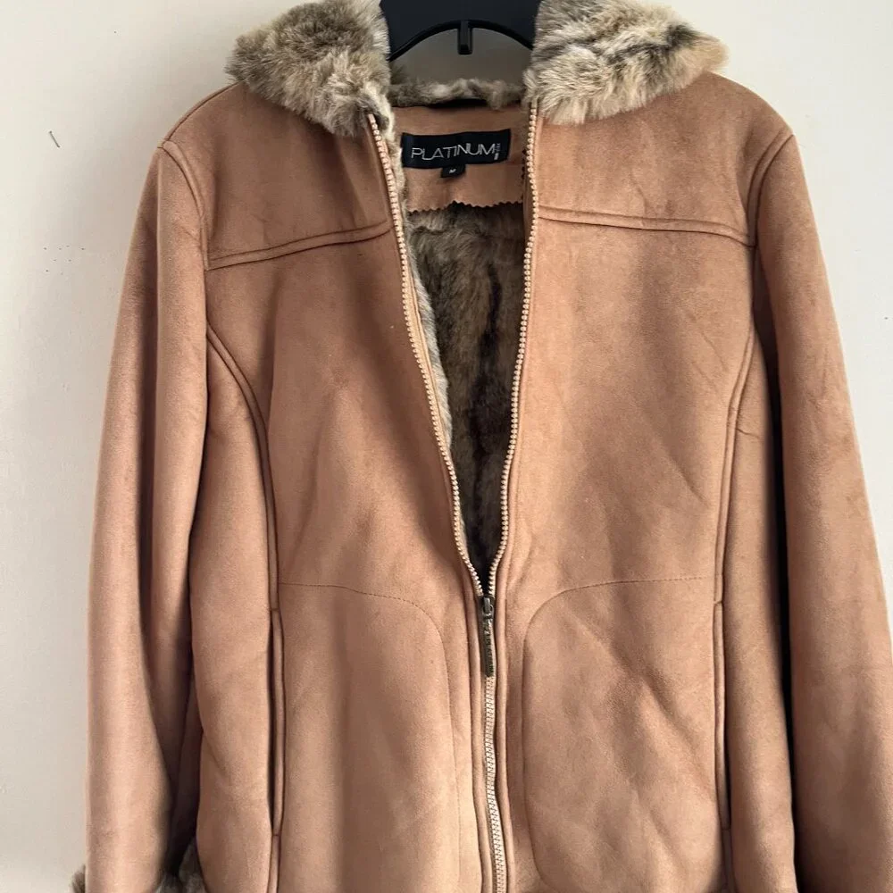 Faux Suede Jacket - Picture 4 of 5